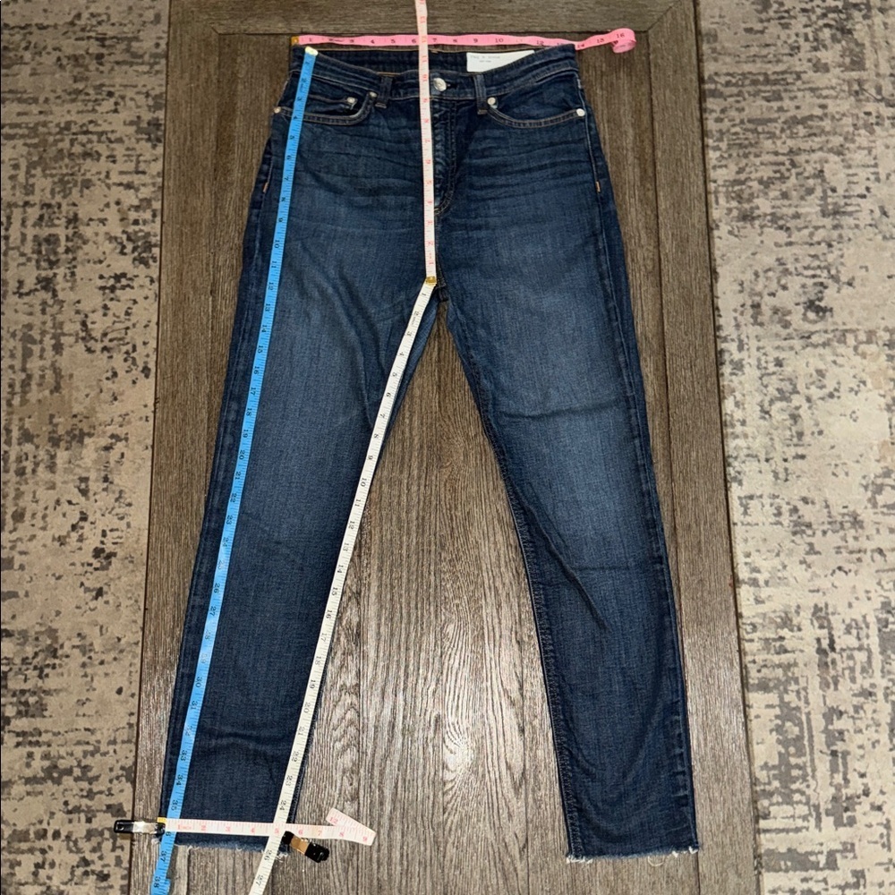 rag & bone Nina High Rise Ankle Skinny Kayt - Picture 8 of 10